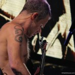 Flea bassist Red Hot Chili Peppers Live LG Arena Birmingham November 2011