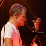 Flea bassist Red Hot Chili Peppers Live LG Arena Birmingham November 2011
