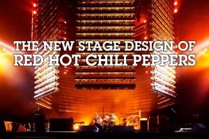 Red Hot Chili Peppers I'm With You stage set up new