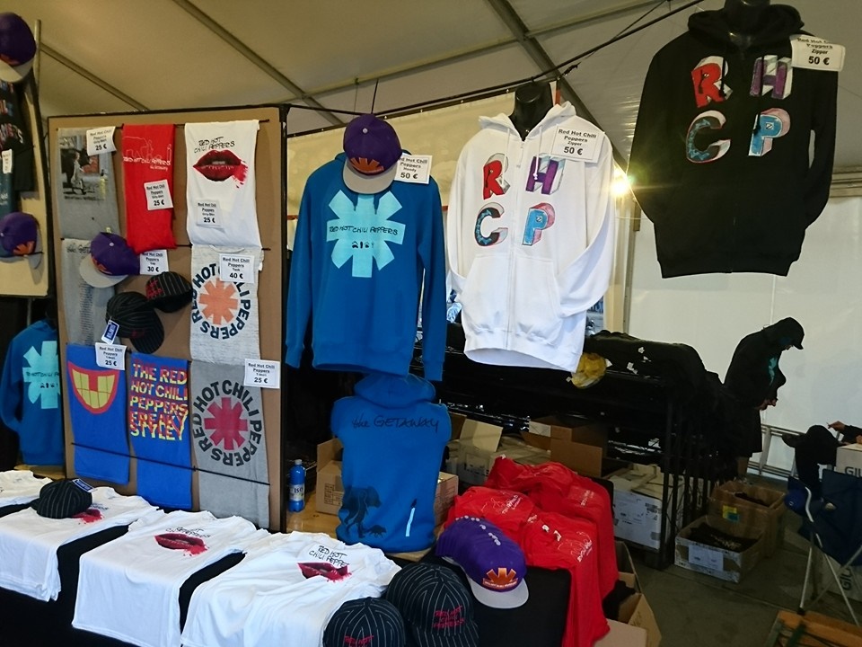 red hot chili peppers merch store